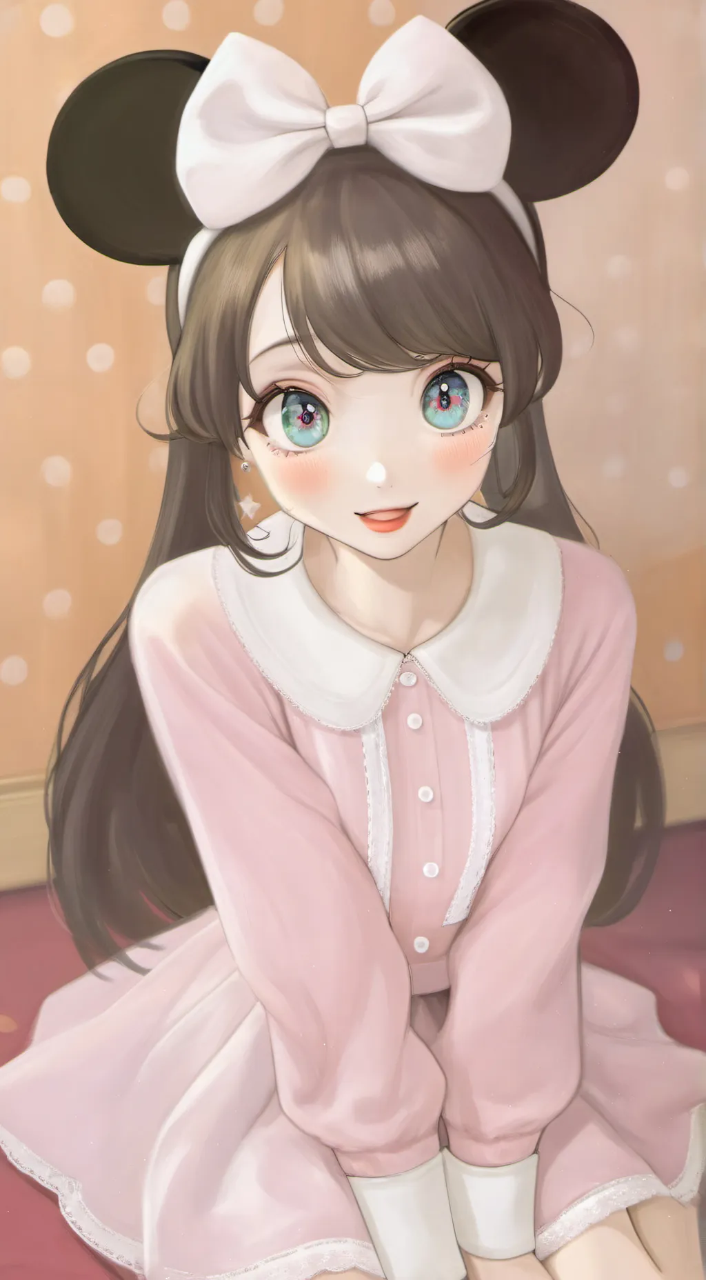 ai character: Minnie_💝 background