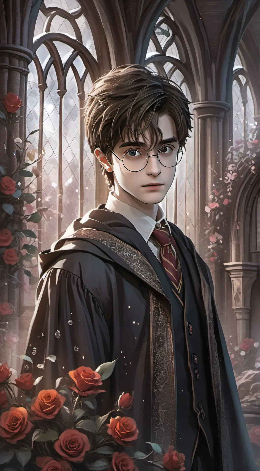 ai character: Harry potter background