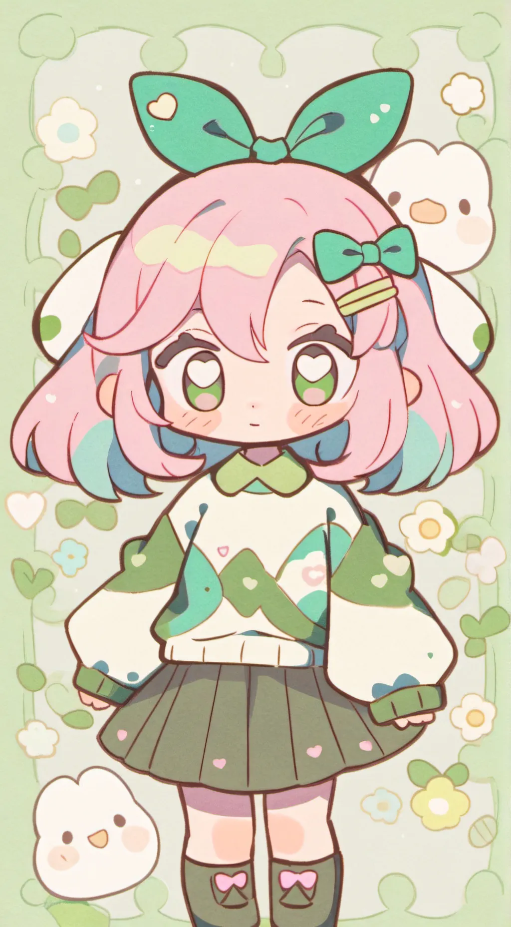 ai character: Bowie!! [oc] background