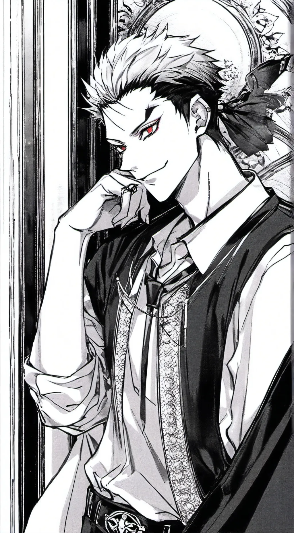 ai character: itadori background