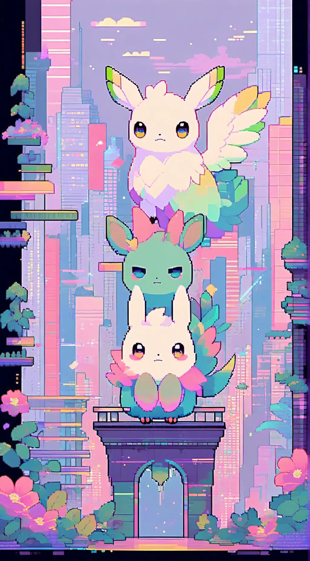 ai character: Sprunki background
