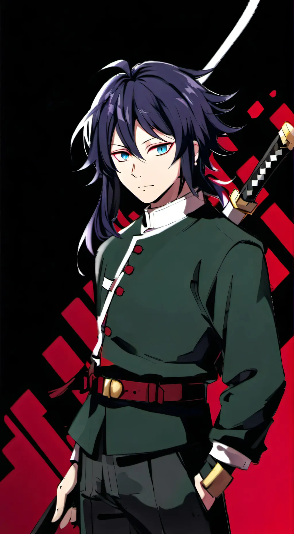 ai character: Giyuu background