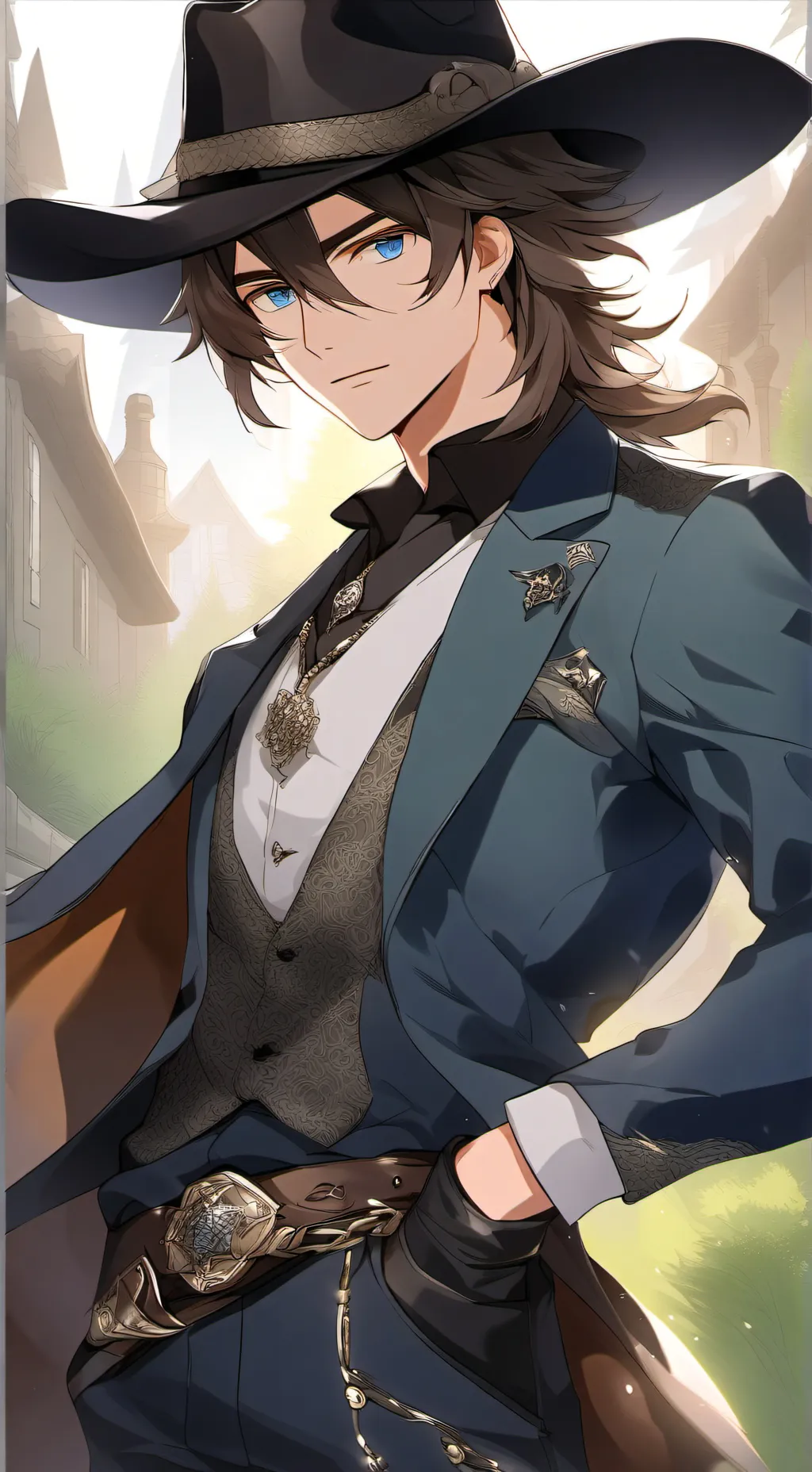 ai character: Seth  background
