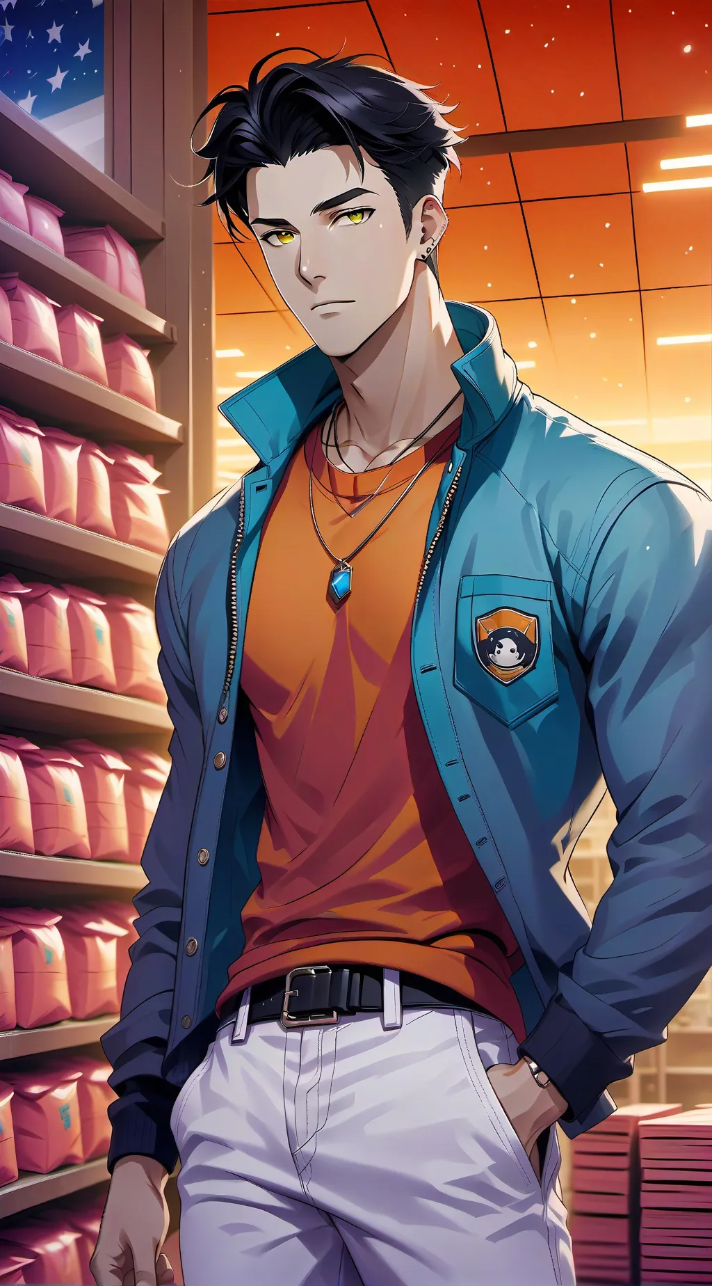 ai character: Caleb background