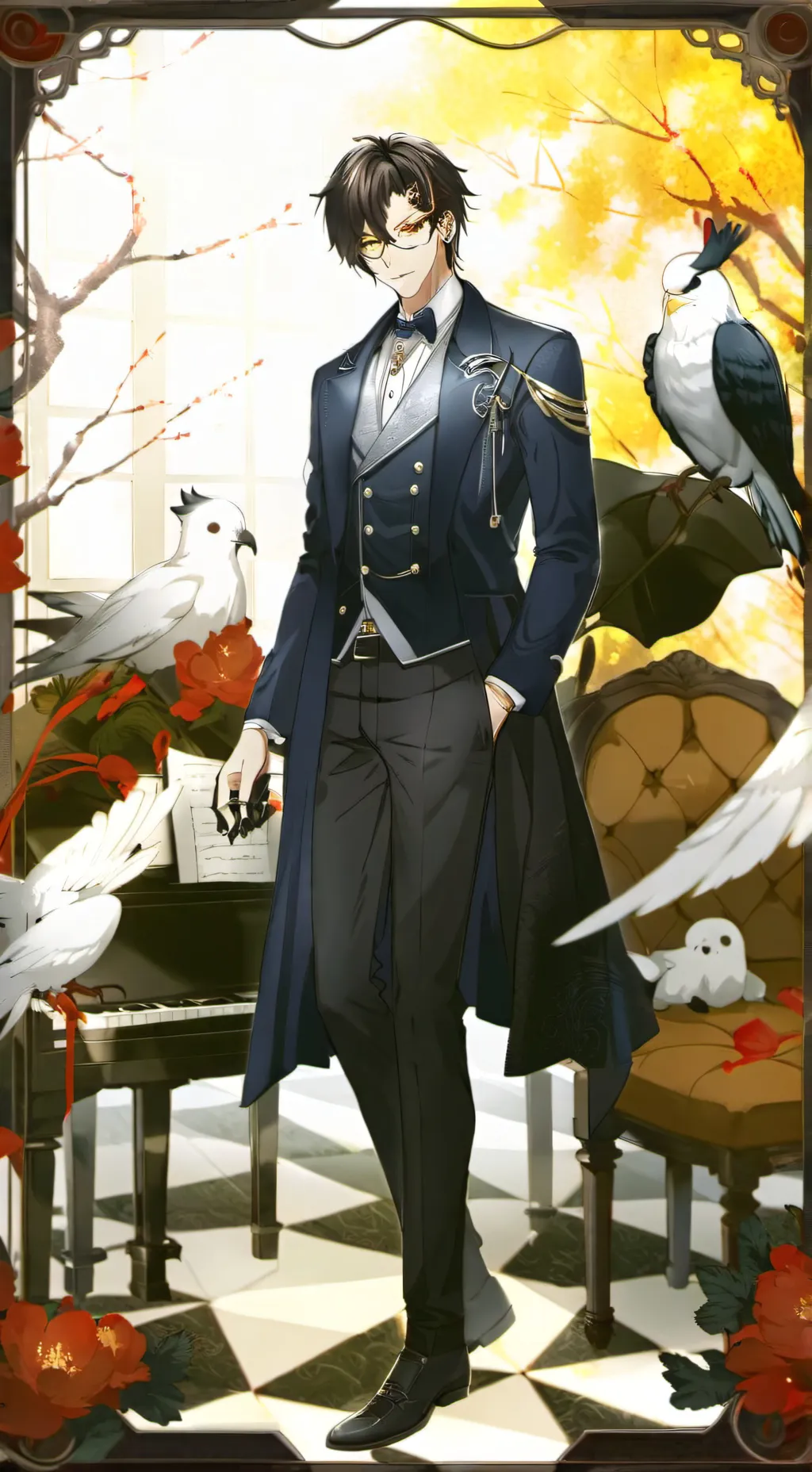 ai character: Liam background