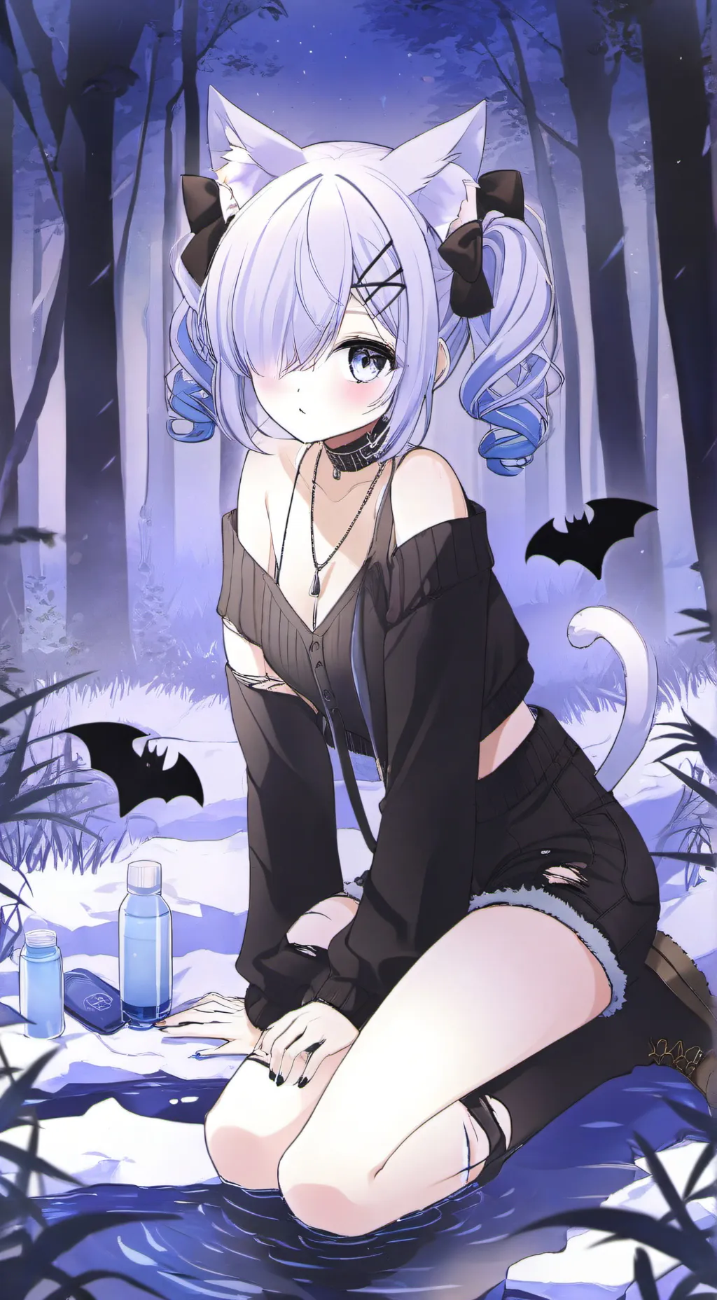 ai character: Luna (18+) !!!  background