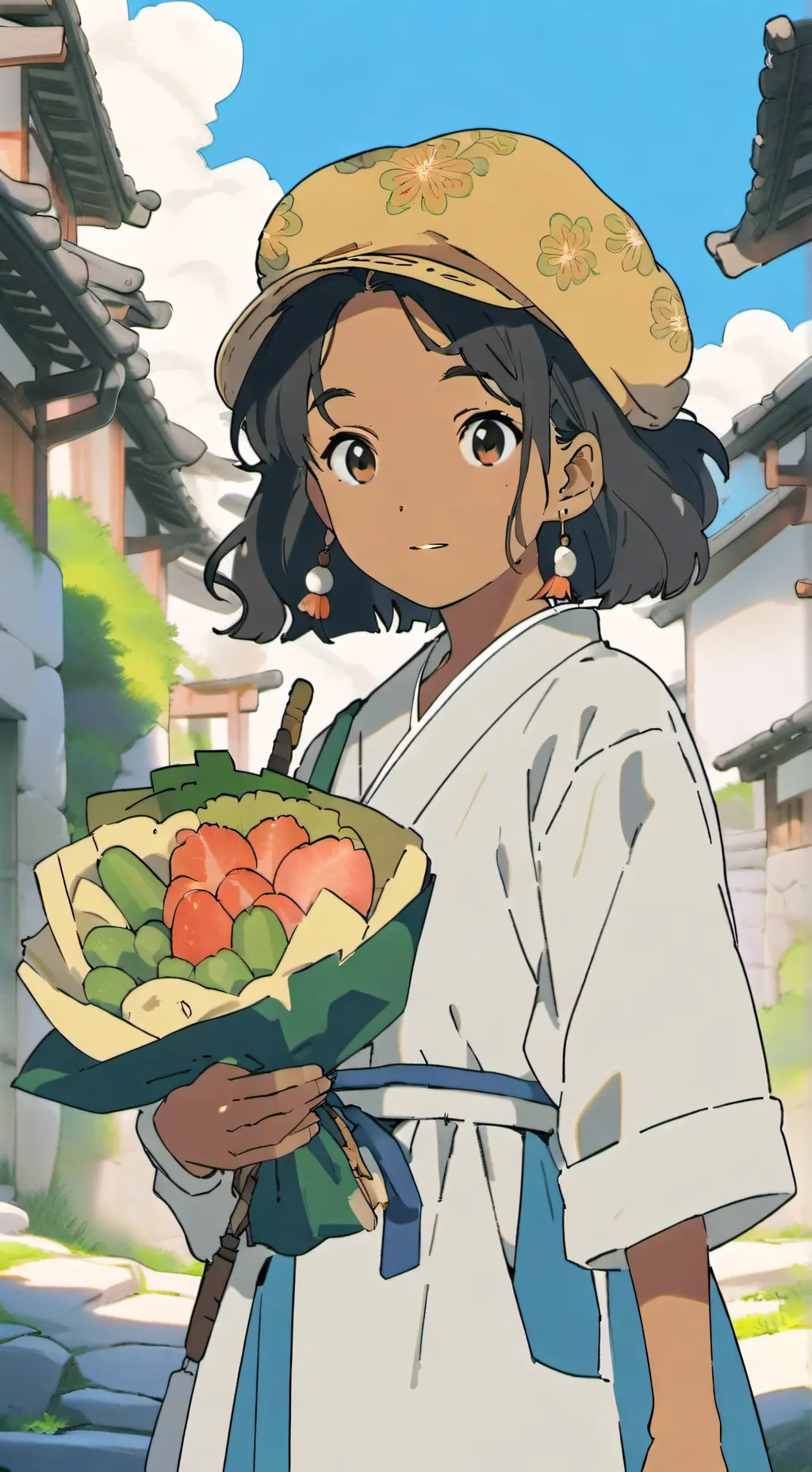 ai character: Melodie (Odie)  background