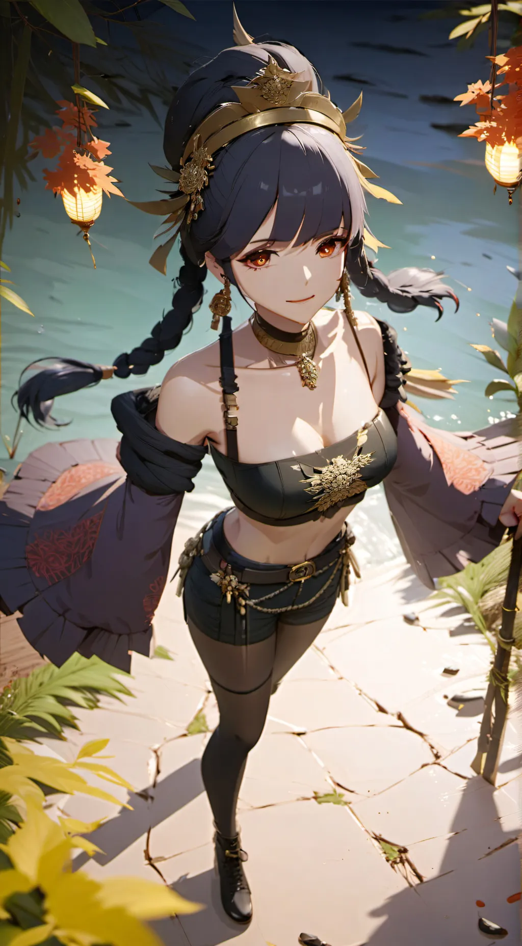 ai character: Yor Forger  background