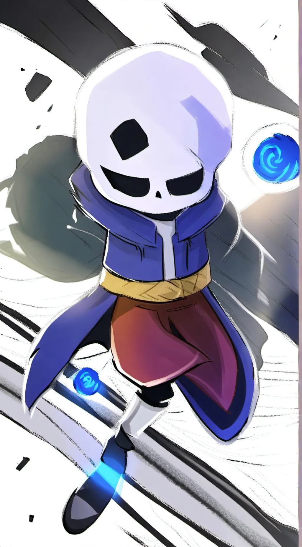 ai character: Story swap sans background