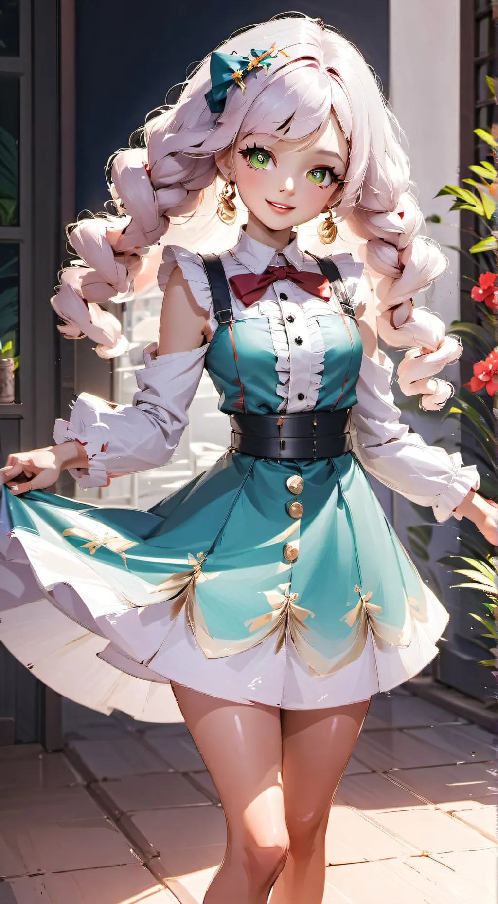 ai character: Tyla background