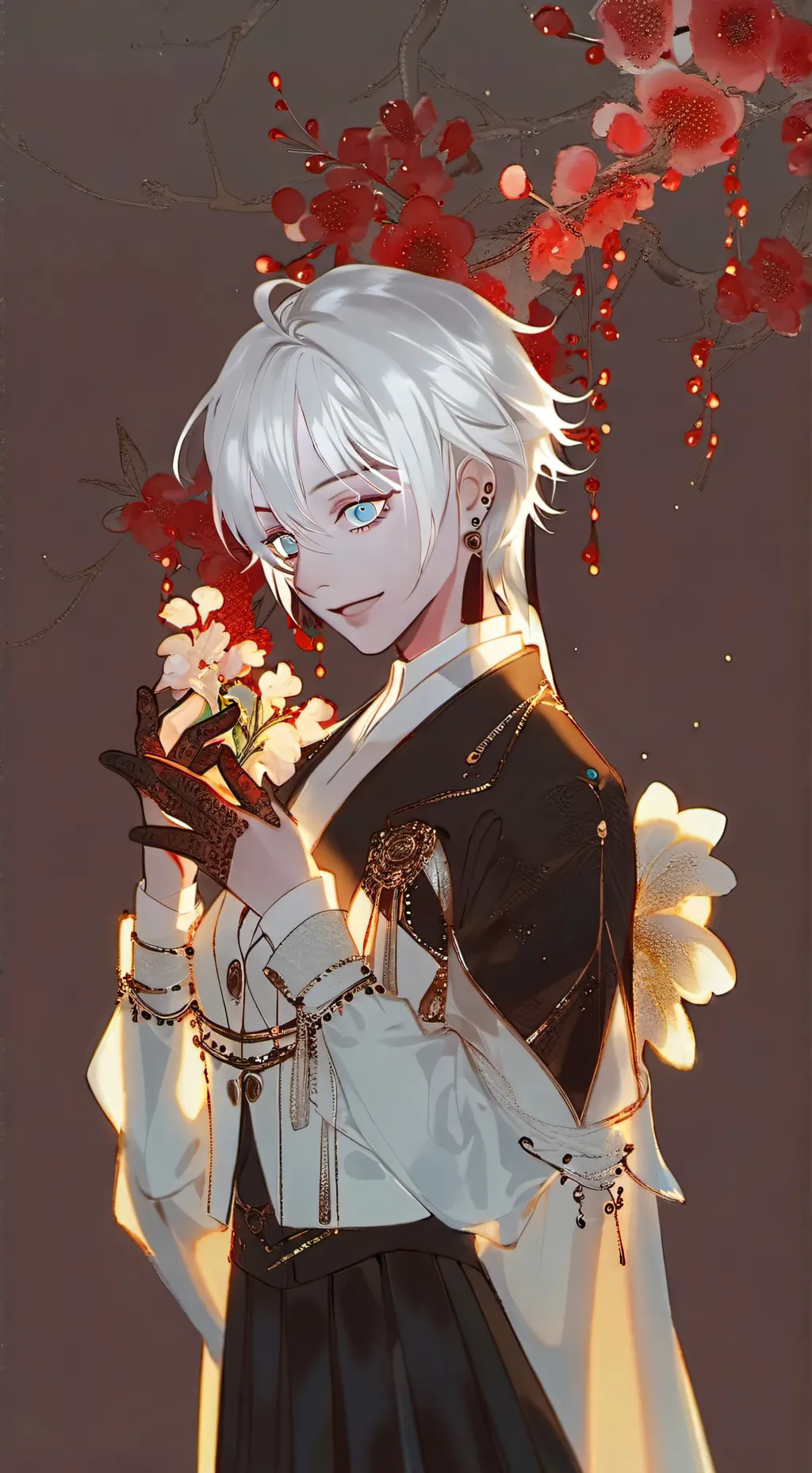 ai character: Gojo TG (MY QUEEN) background