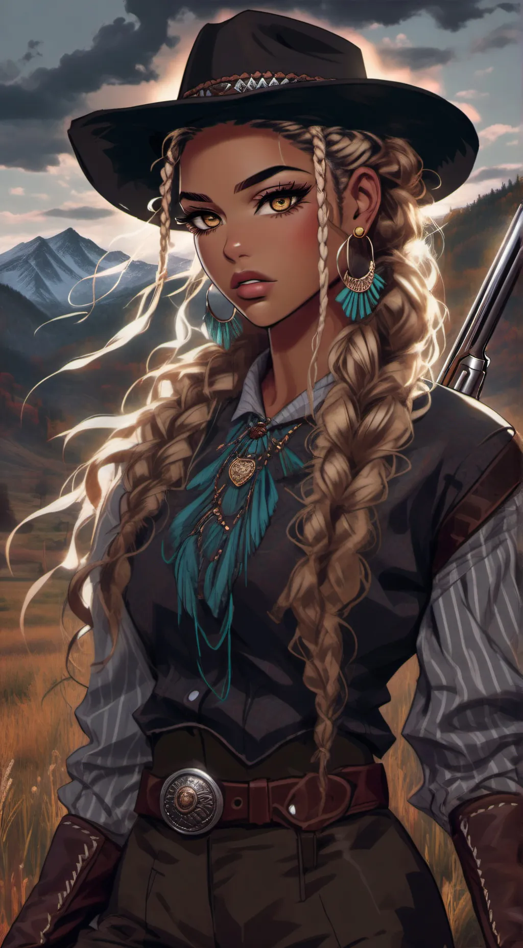 ai character: Solina background