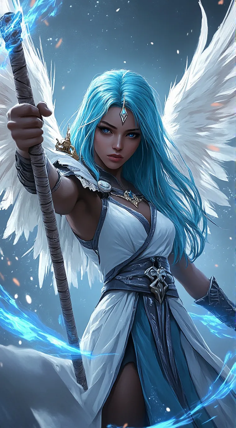 ai character: Luciá background