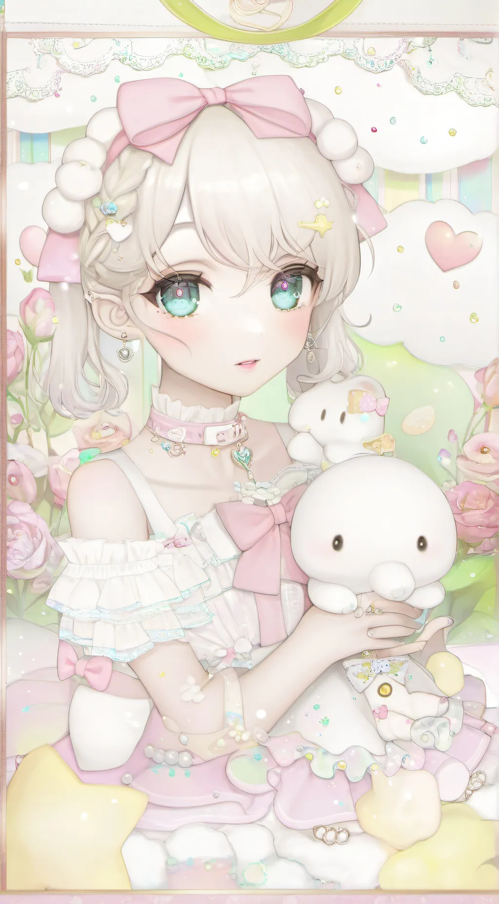 ai character: Luna background