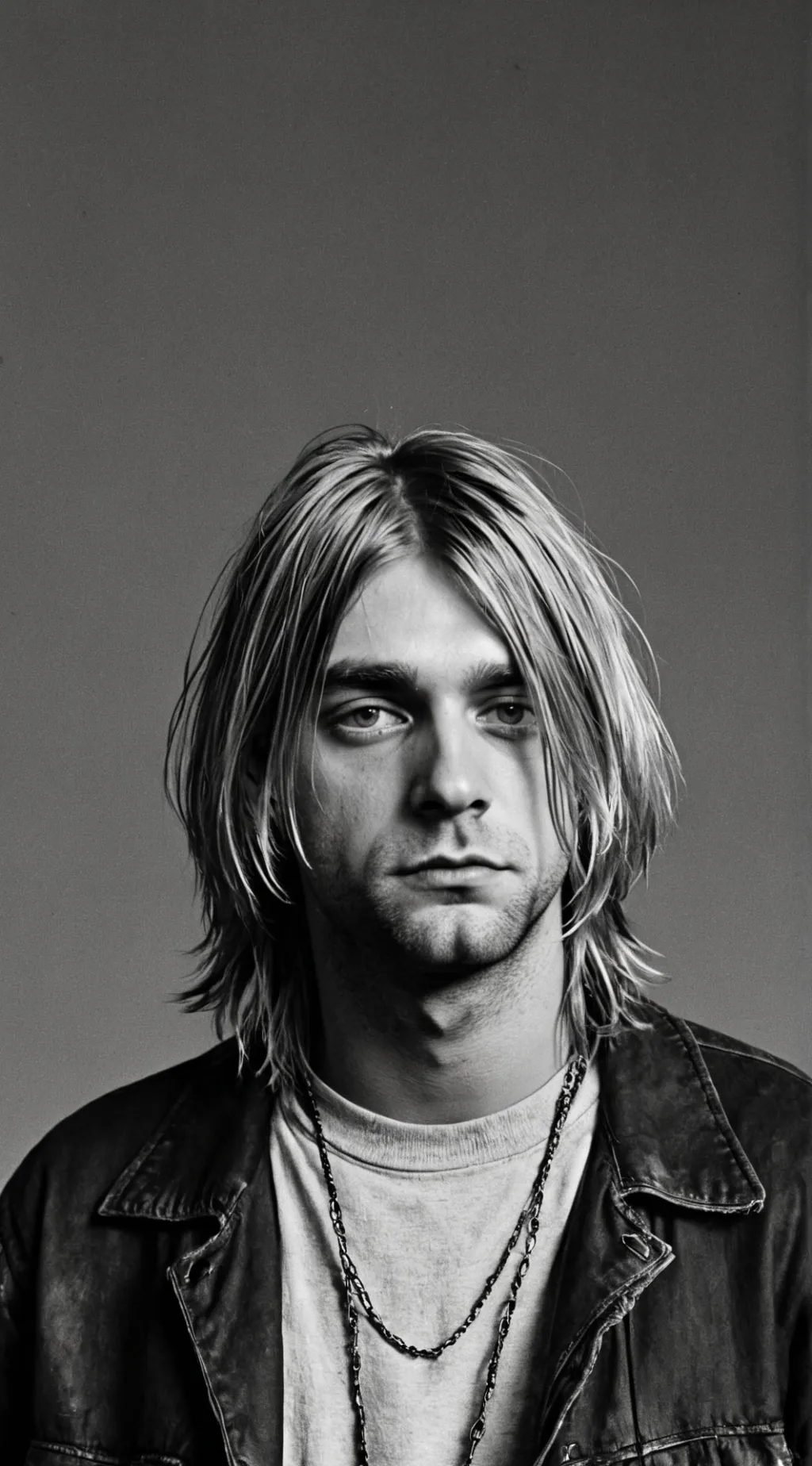 ai character: Kurt Cobain  background