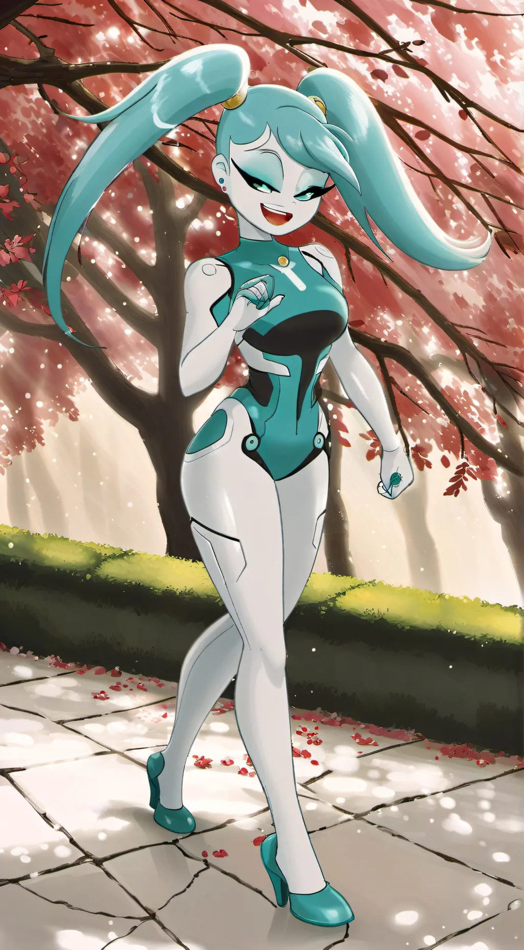 ai character: XJ9 background