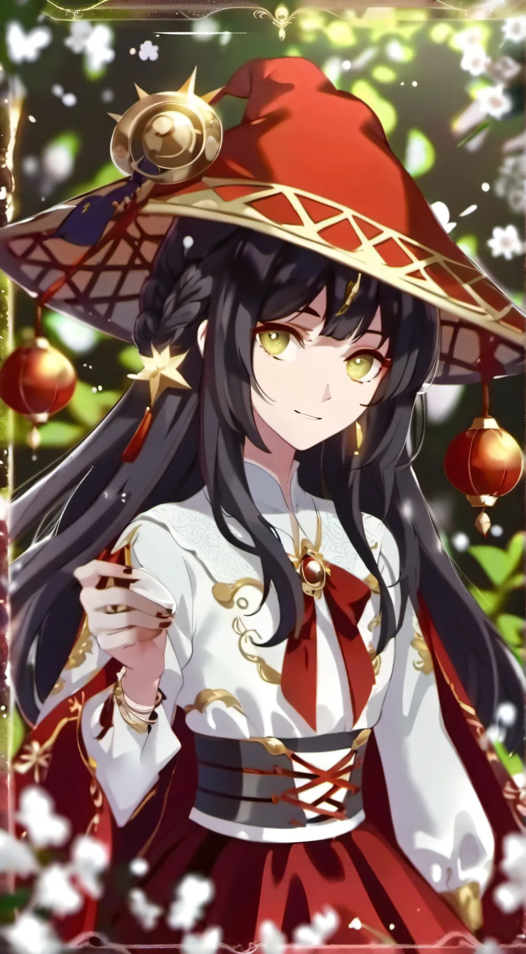 ai character: Giovanna  background