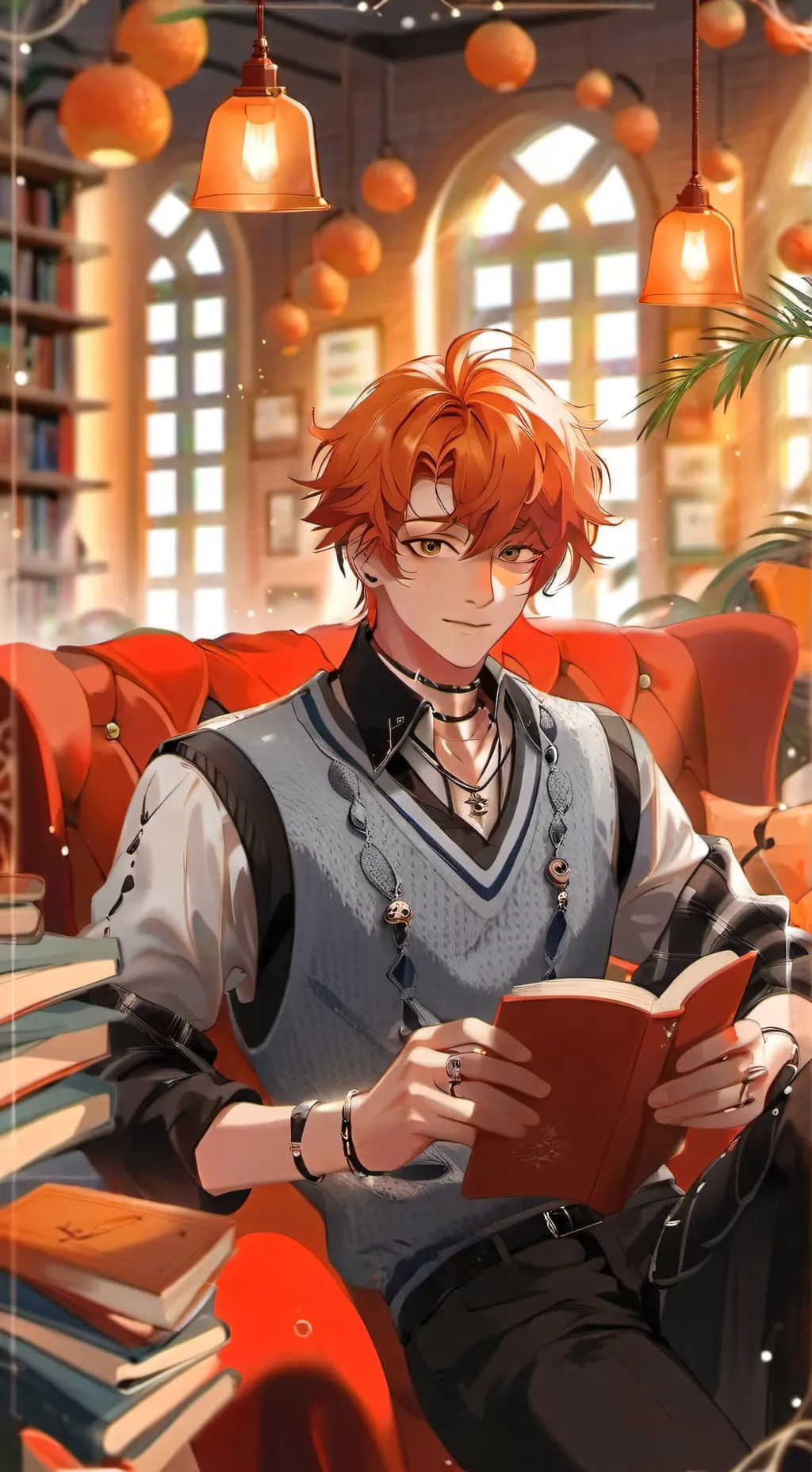 ai character: ♥️ James ♥️ background