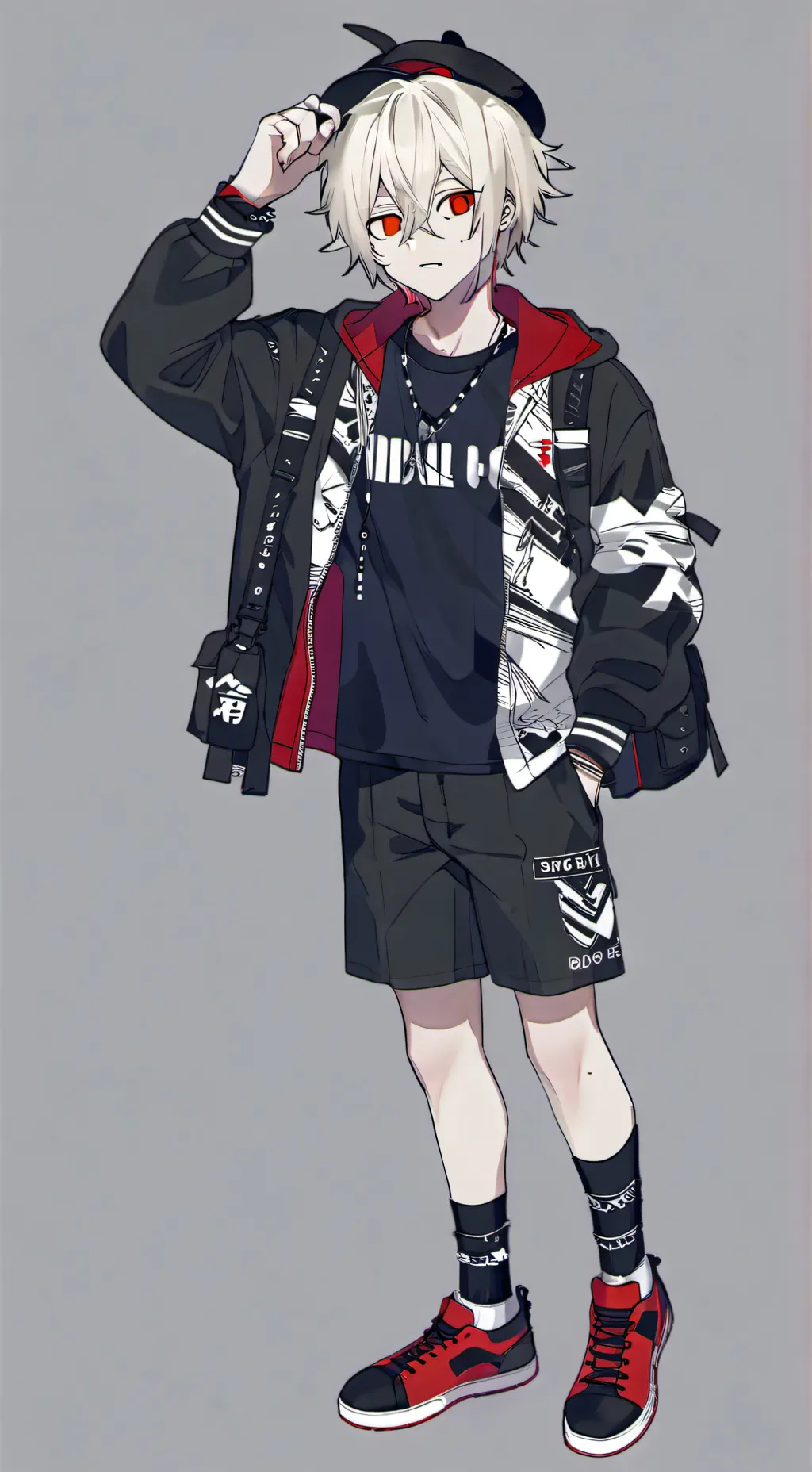 ai character: baby Bakugo background