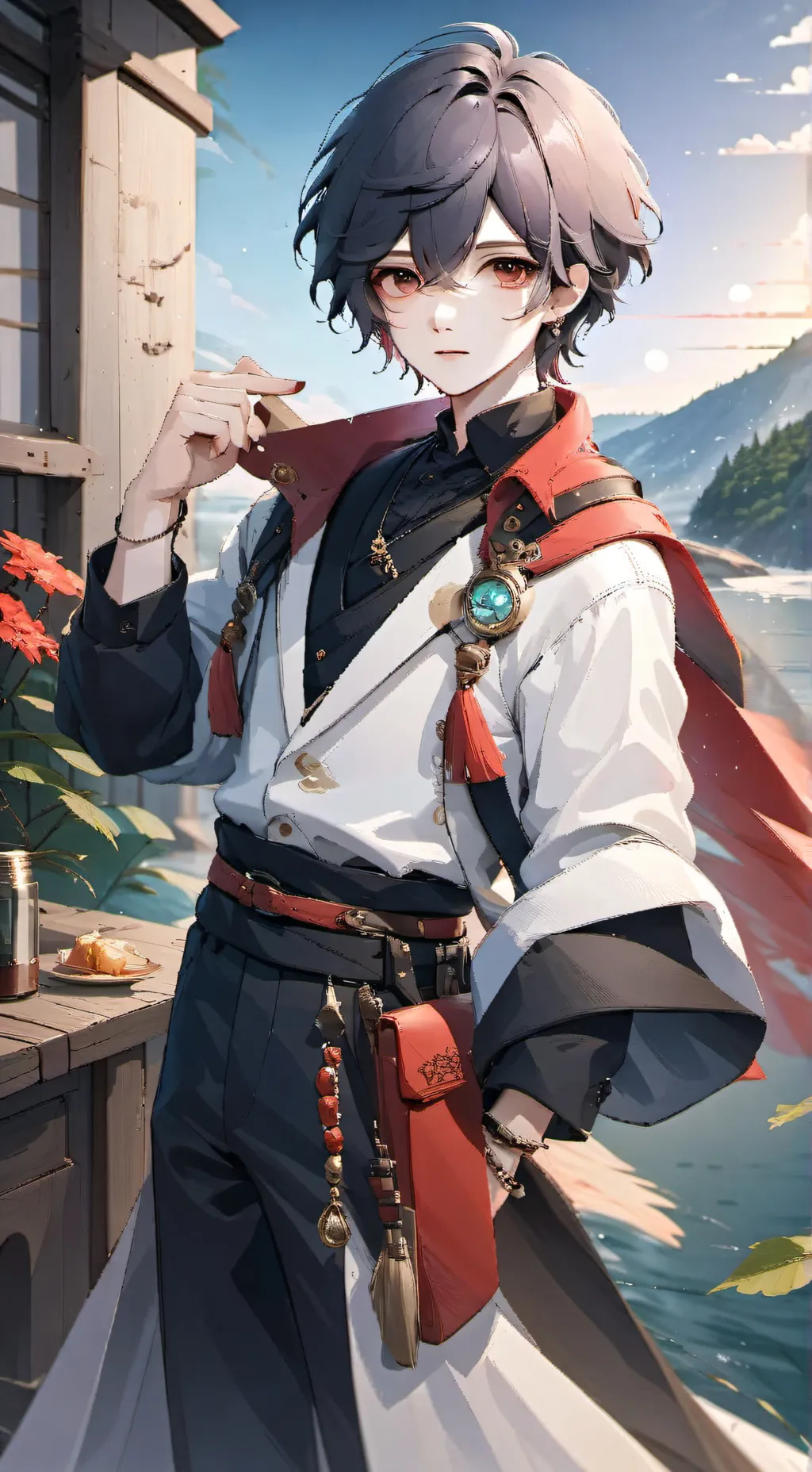 ai character: Max background