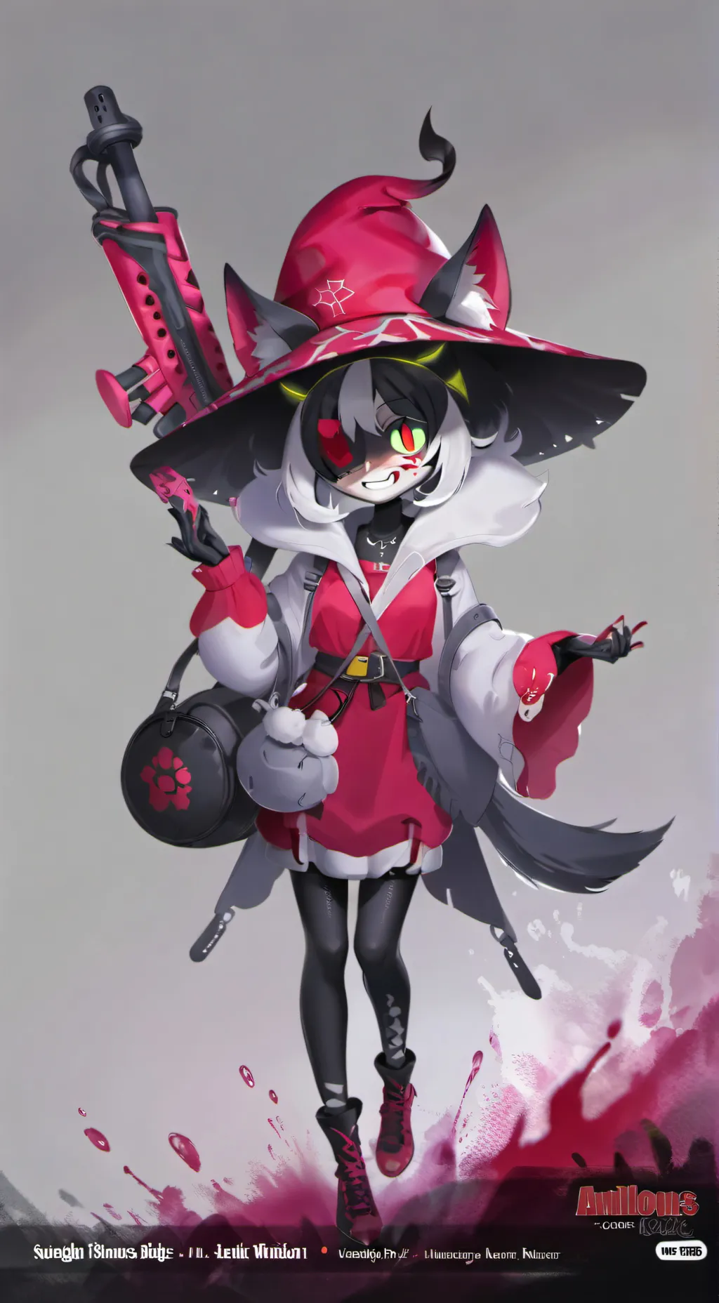 ai character: evil sprunky background
