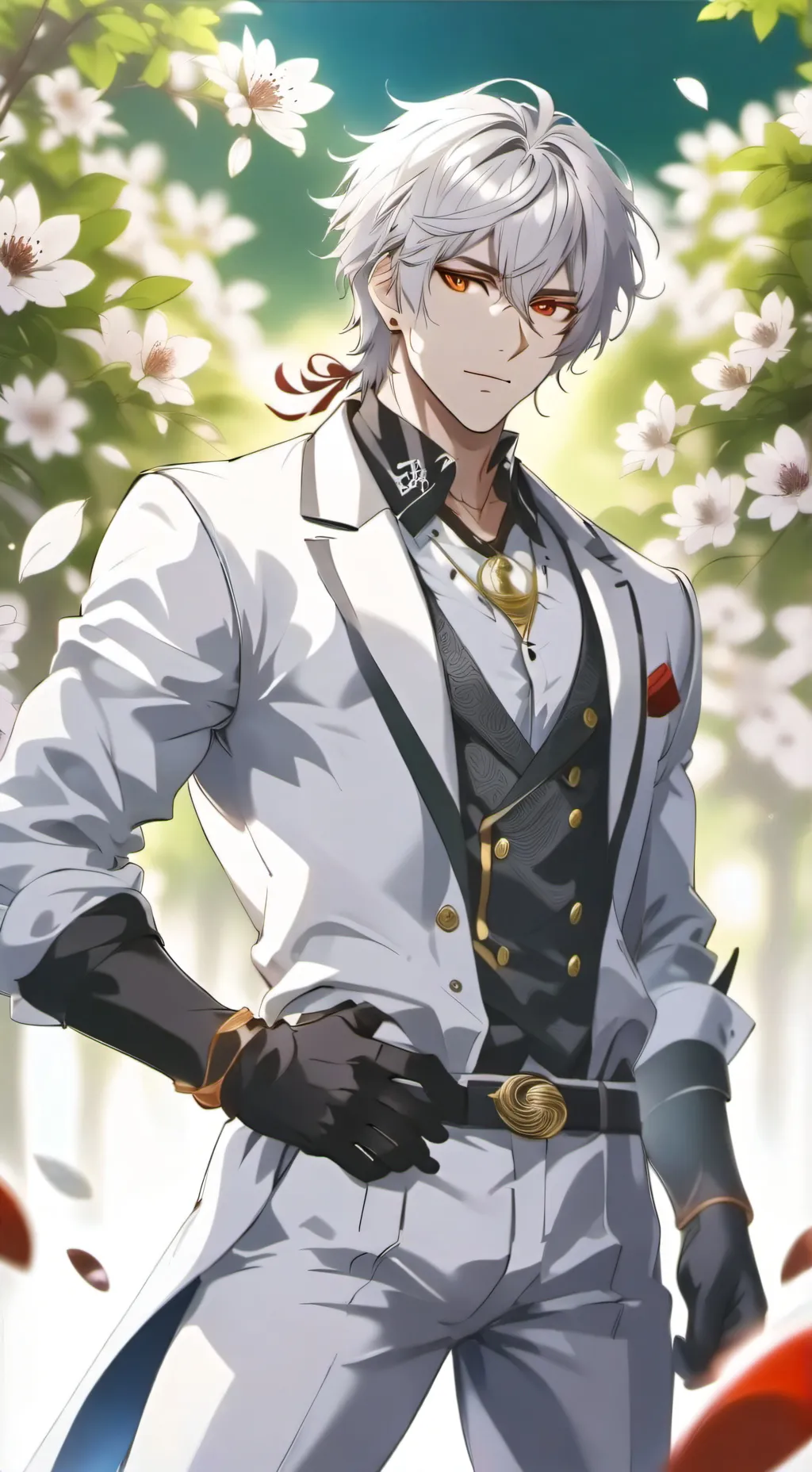 ai character: Ángel  background