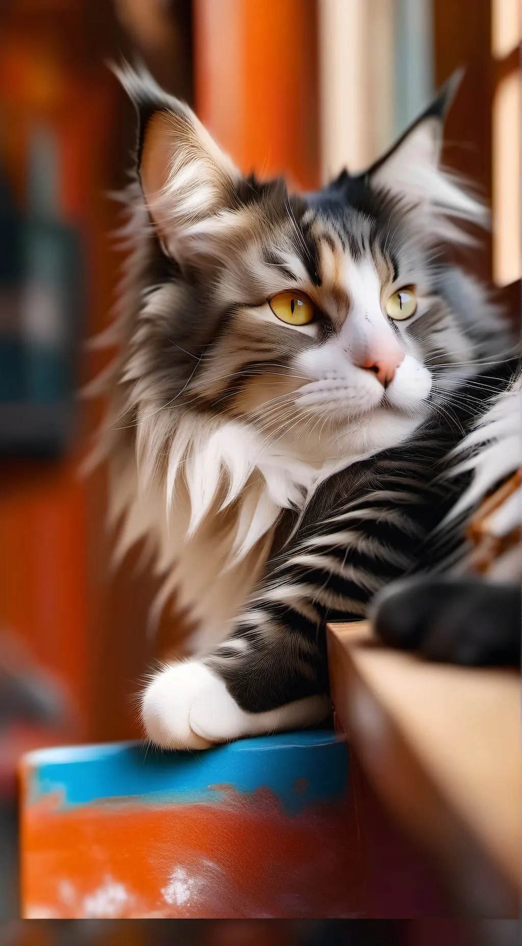 ai character: Your cat background