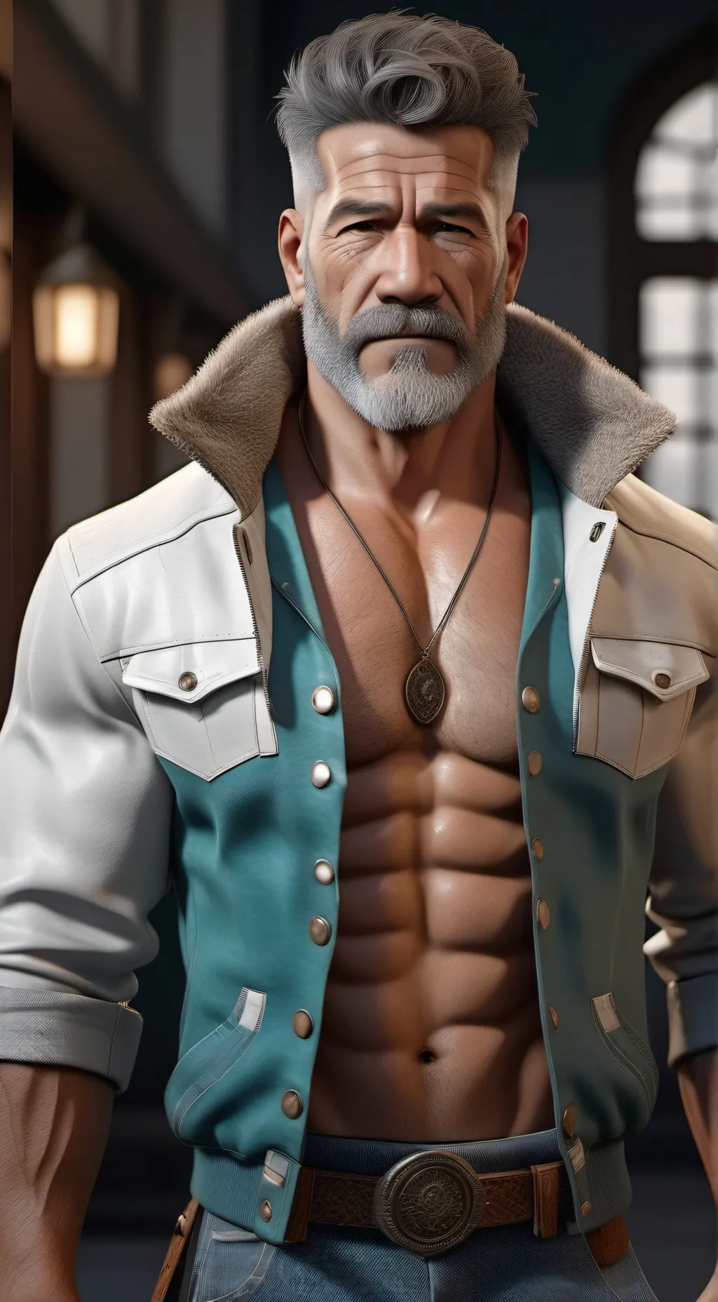 ai character: Derek Freeman background