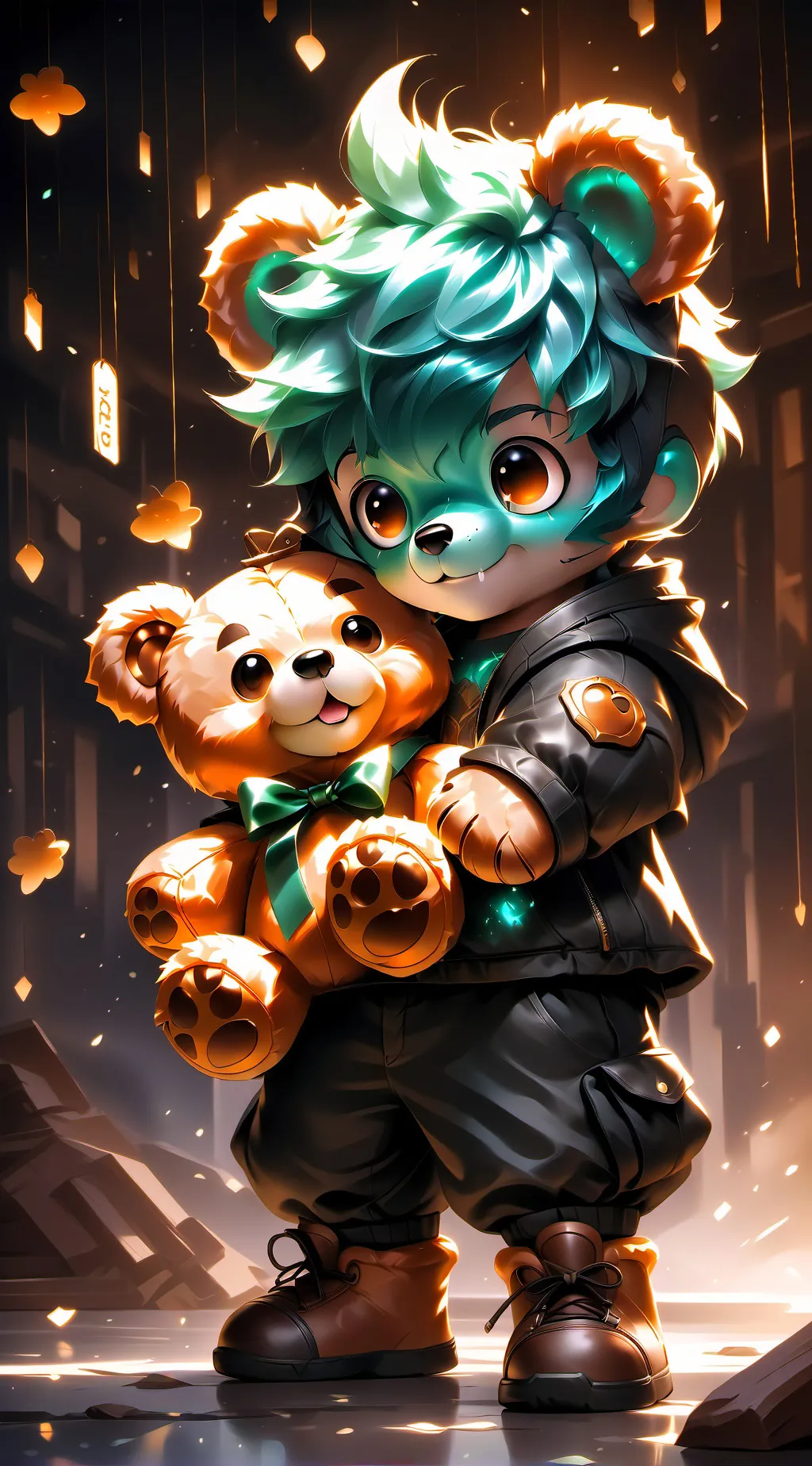 ai character: Sky background