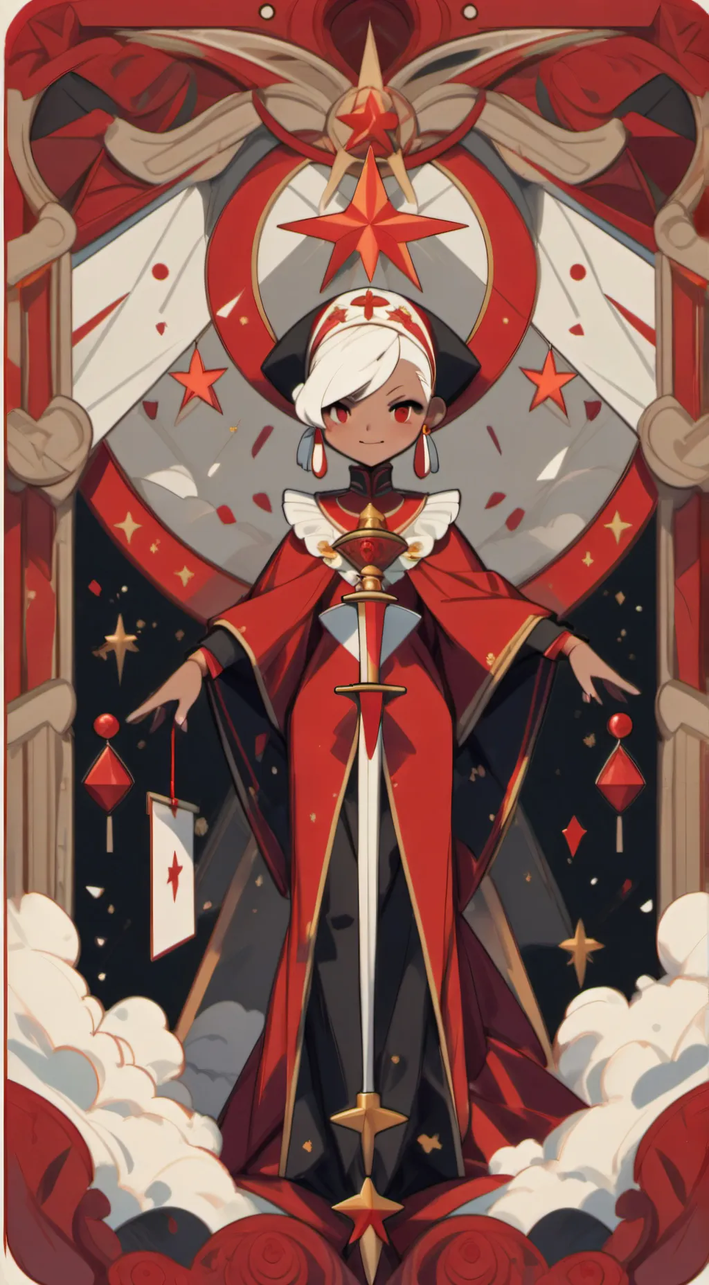ai character: Cosmo x sprout 💟 background