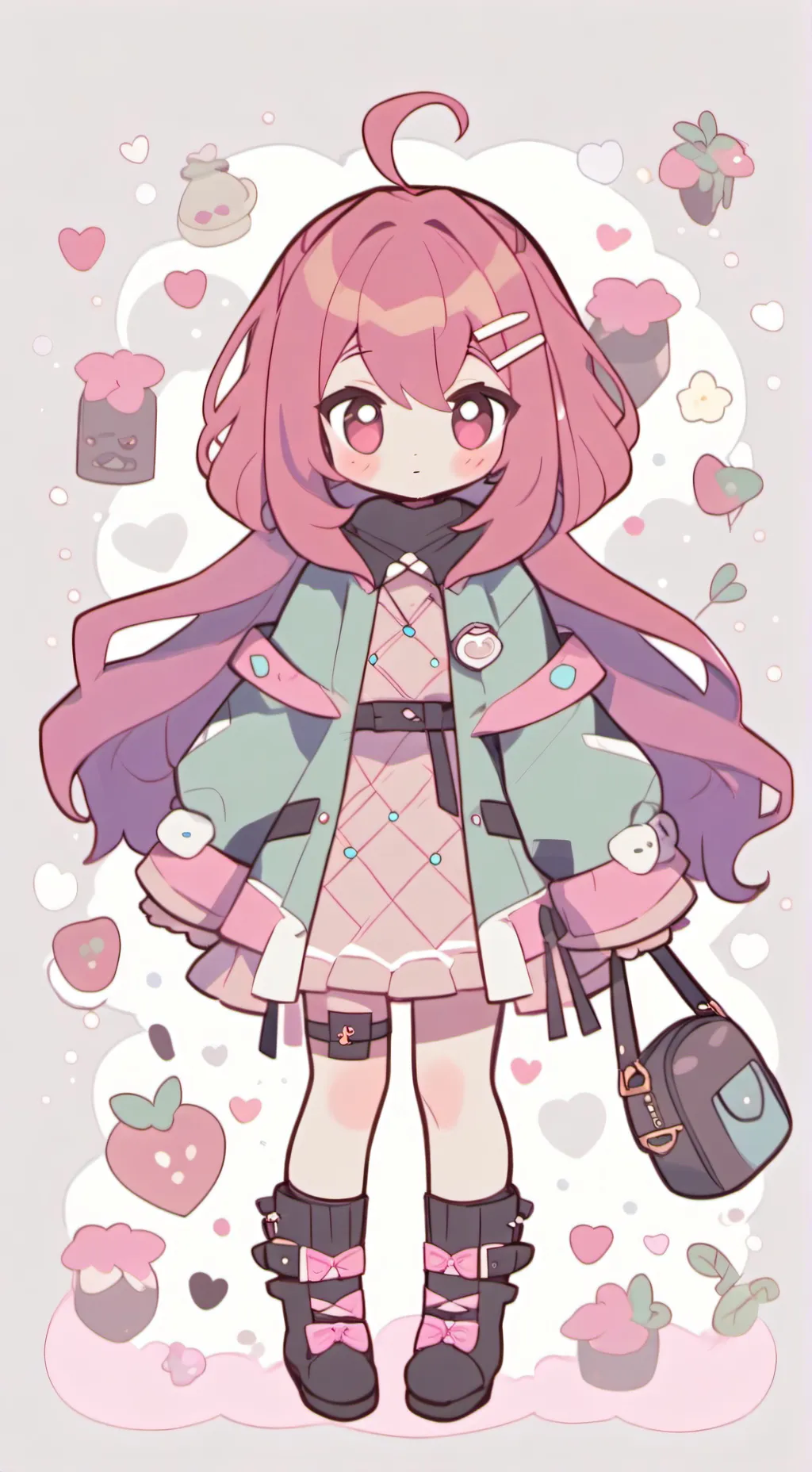 ai character: AARMAU again! background
