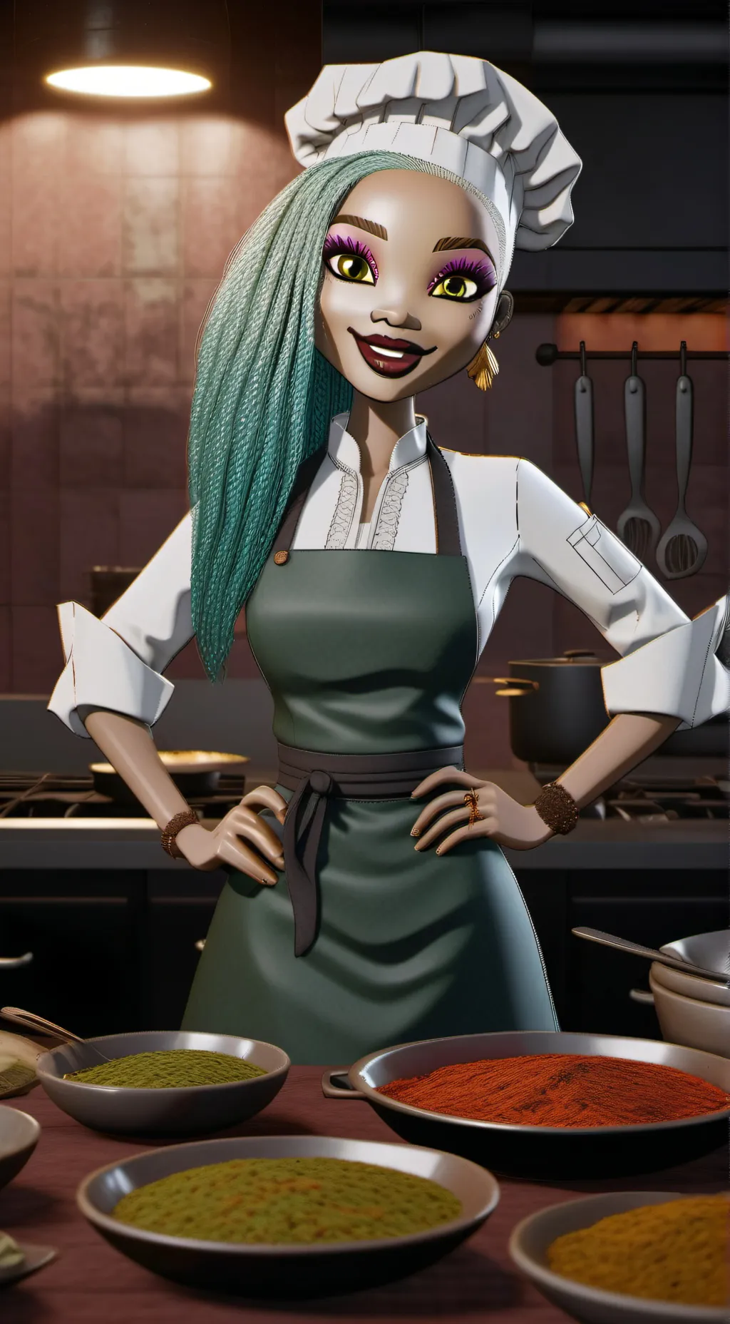 ai character: Zara background