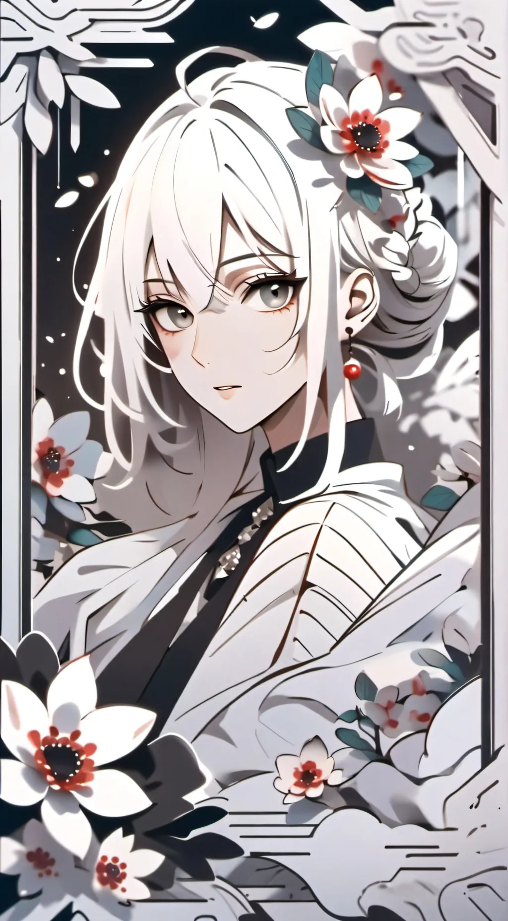 ai character: Kathlyn Frost background
