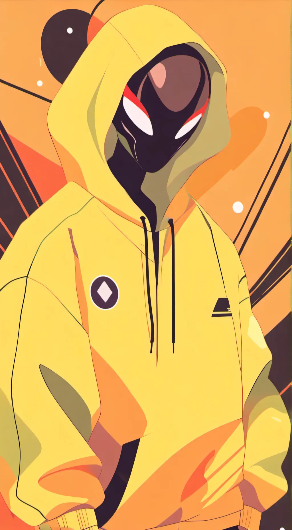 ai character: alien background