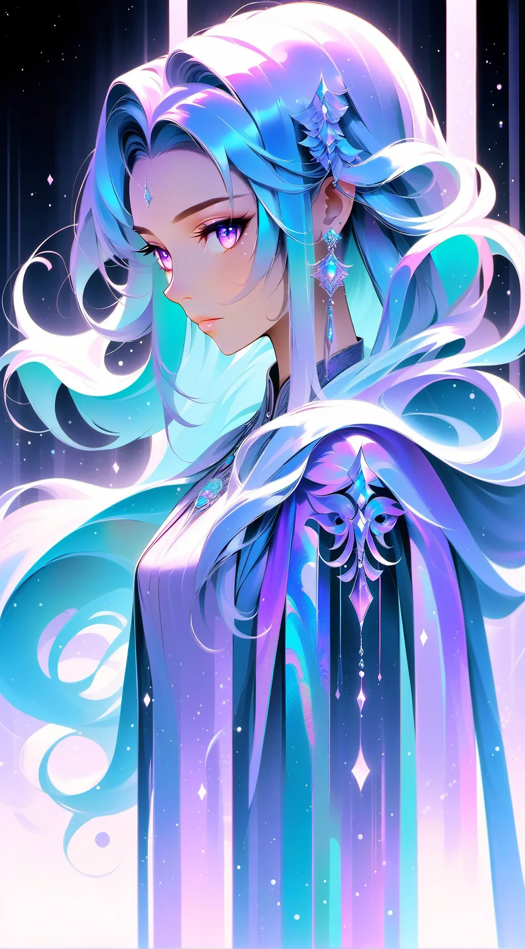 ai character: Maya.￼ background