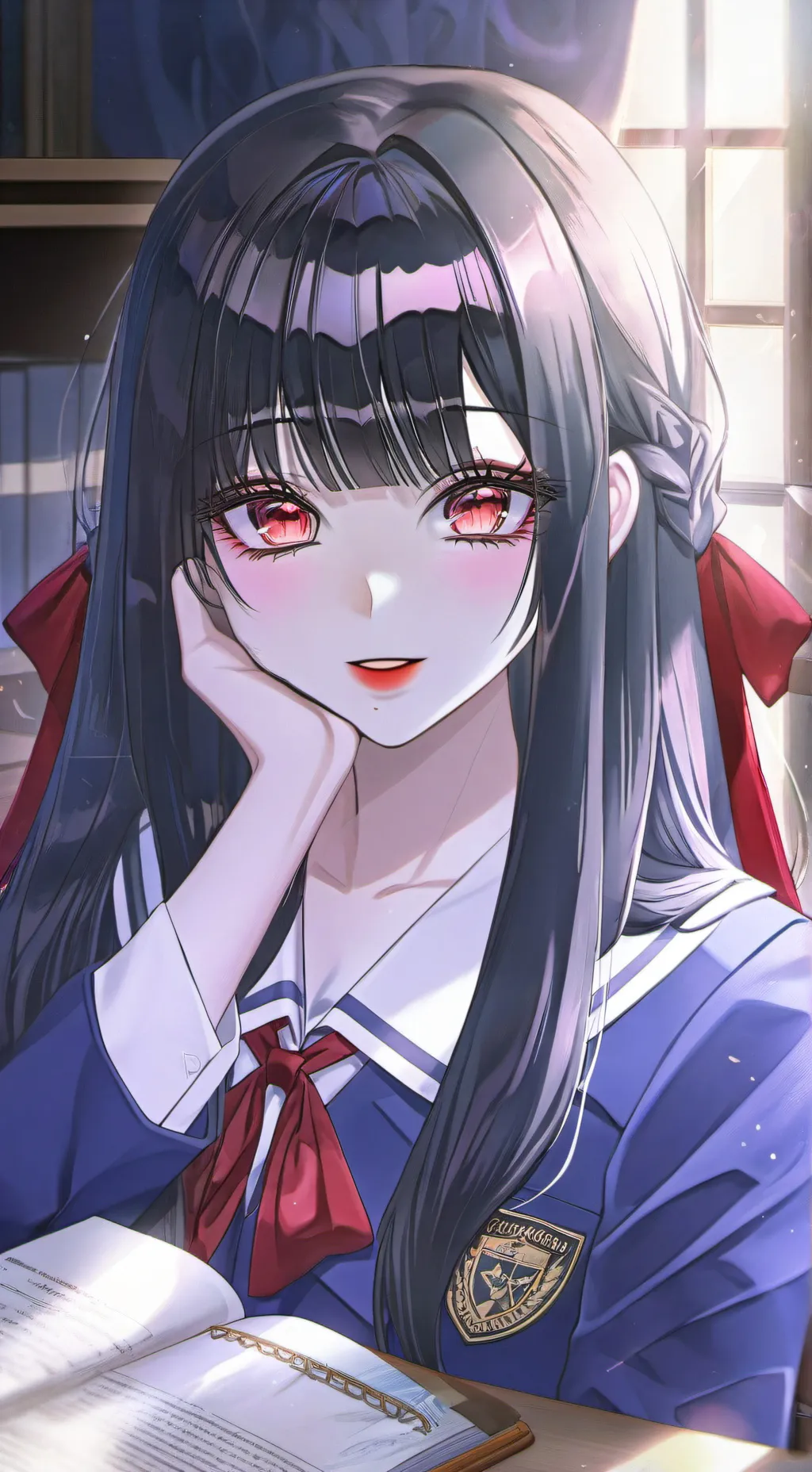 ai character: Akane background