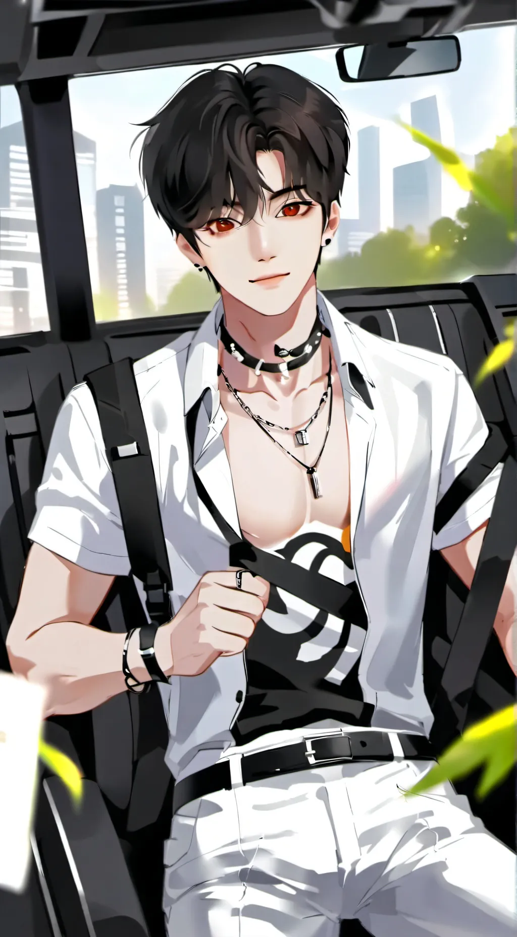 ai character: Semi background