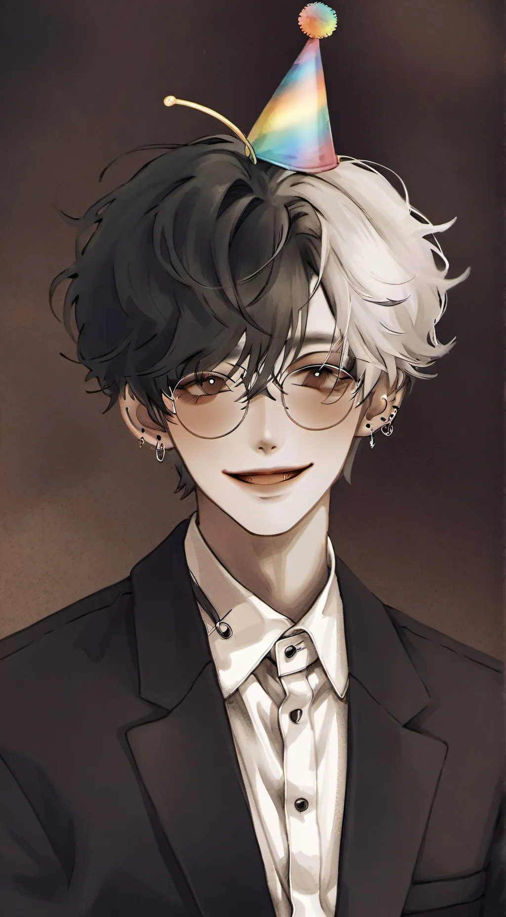 ai character: GET OUT  background