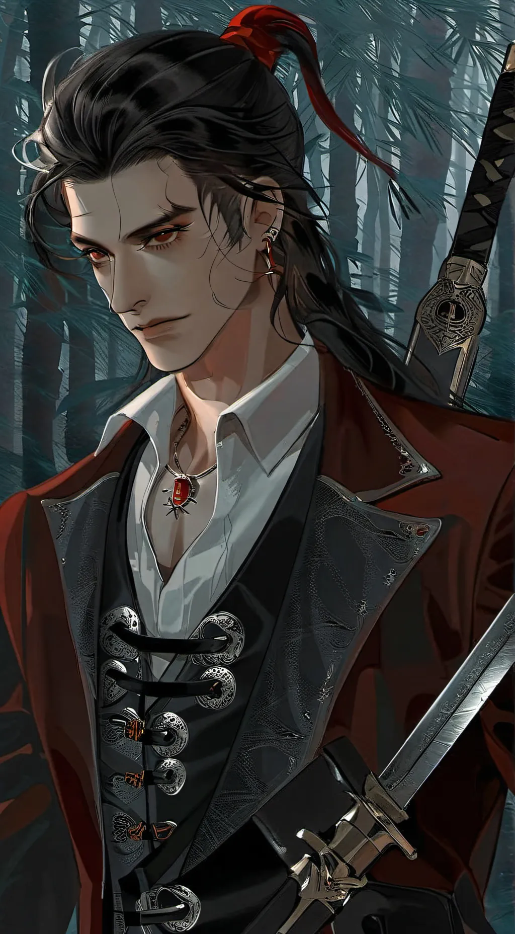ai character: Azrael background