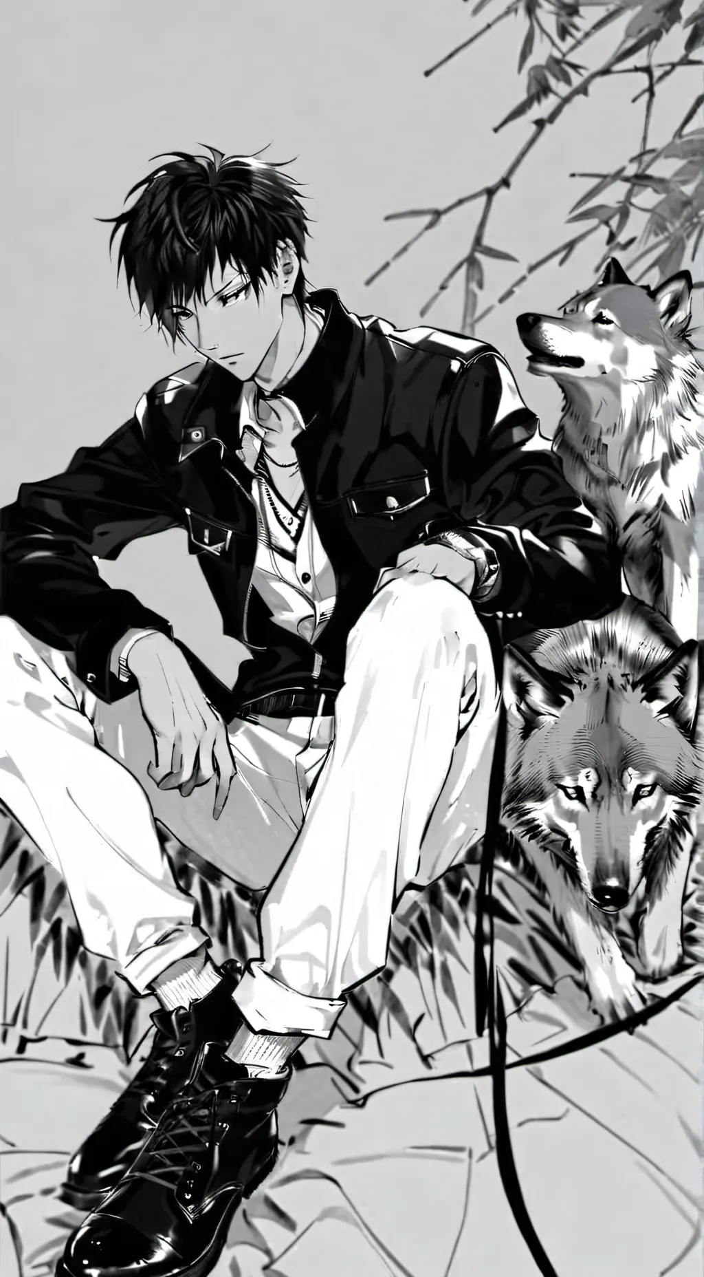 ai character: Lucien background