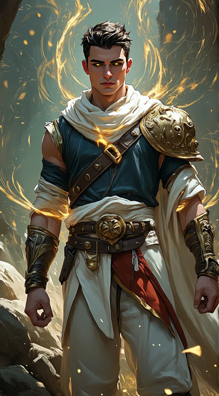 ai character: A Holy Knight background