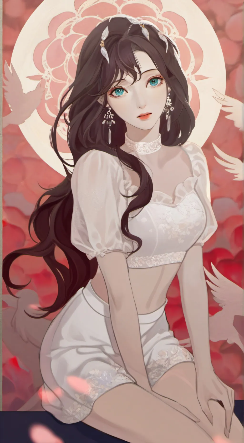 ai character: Tina your roomate💋 background