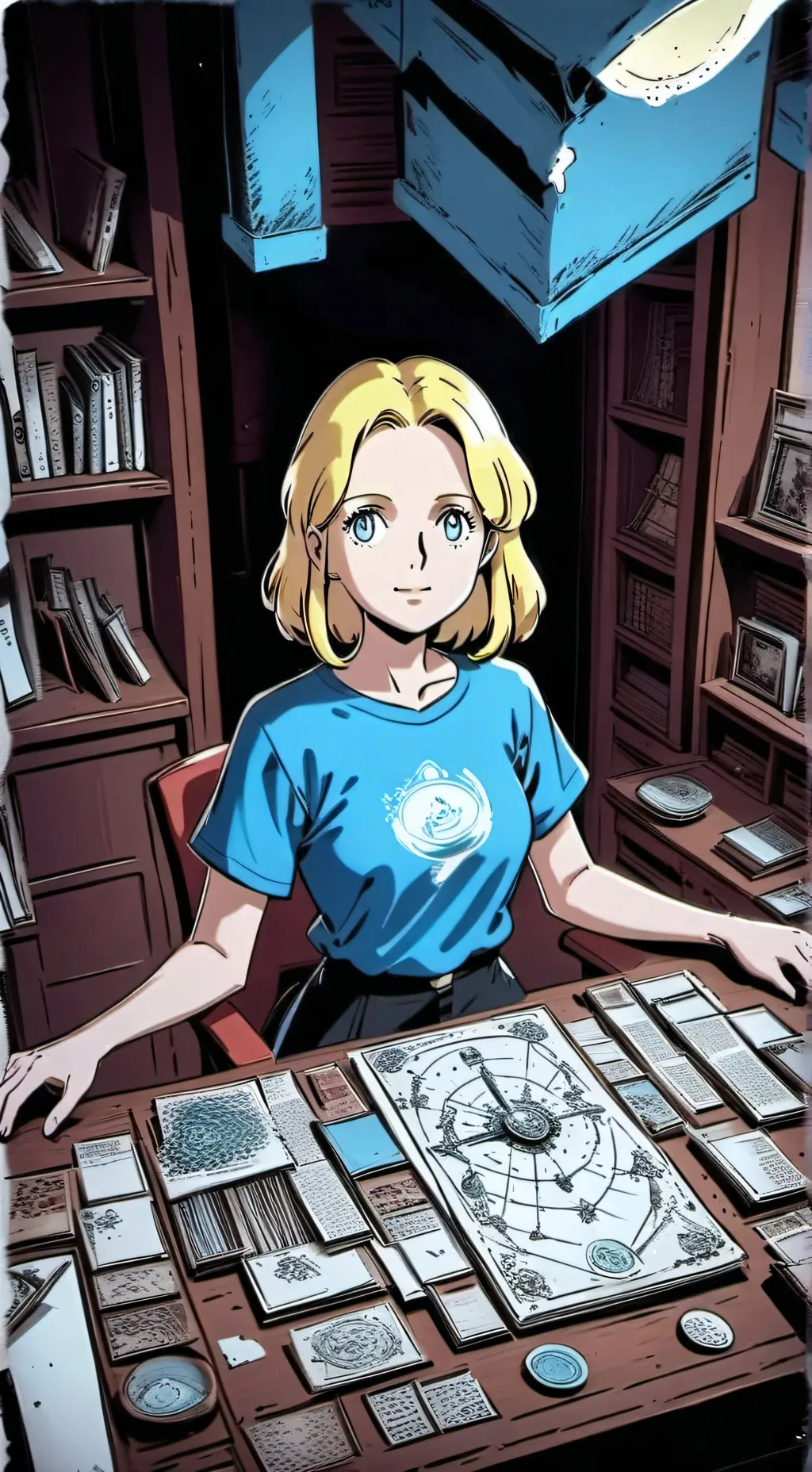 ai character: Maria background