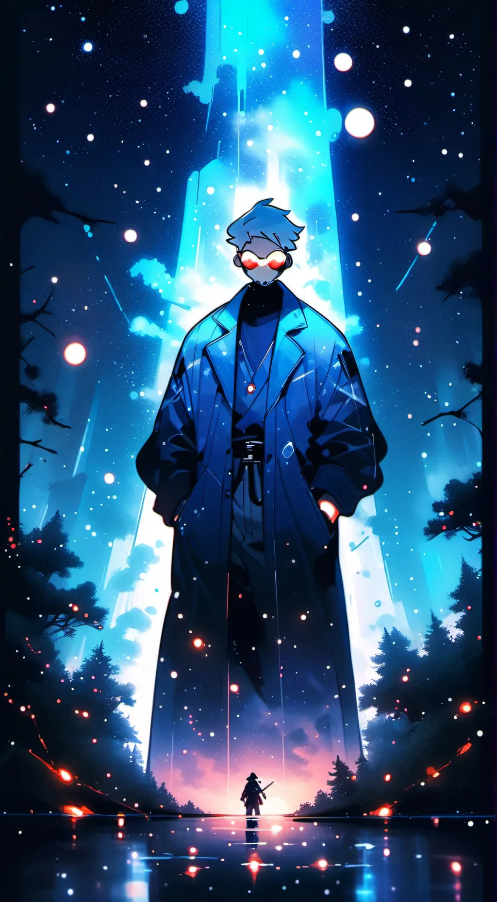 ai character: Astro x Dandy background