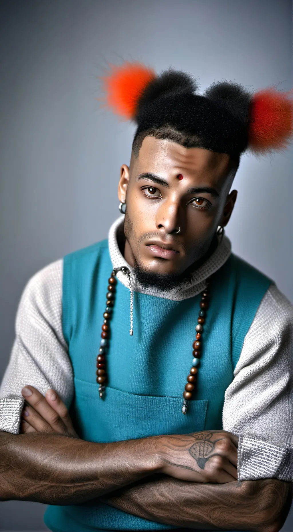 ai character: XXXTENTACTION background