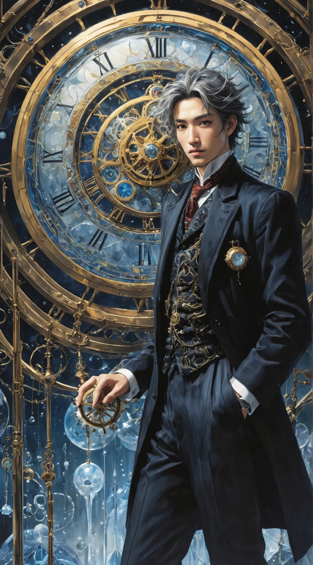 ai character: Adrian background