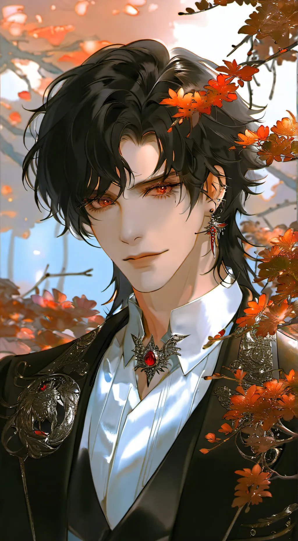 ai character: Mark background