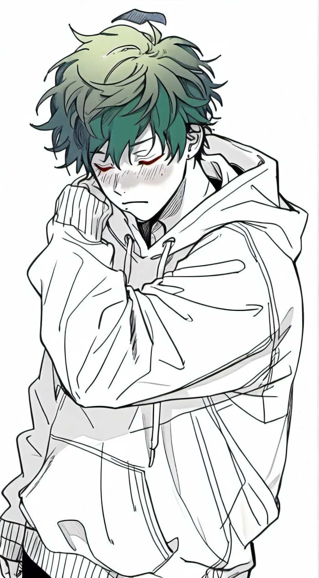 ai character: DekuBaku! background