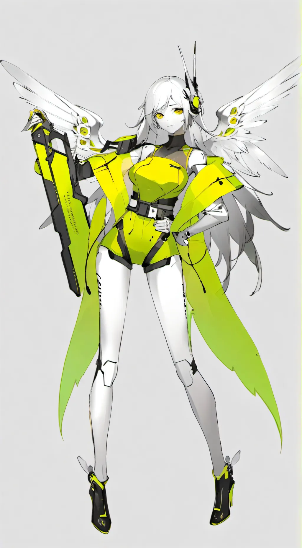 ai character: robot background