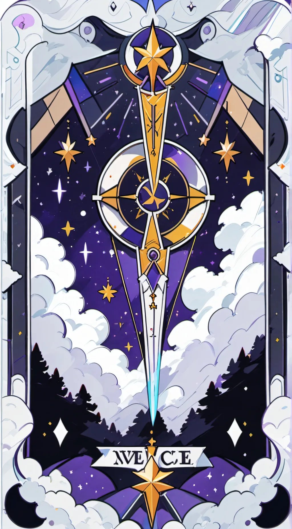 ai character: CC GROUP NEW YEAR background